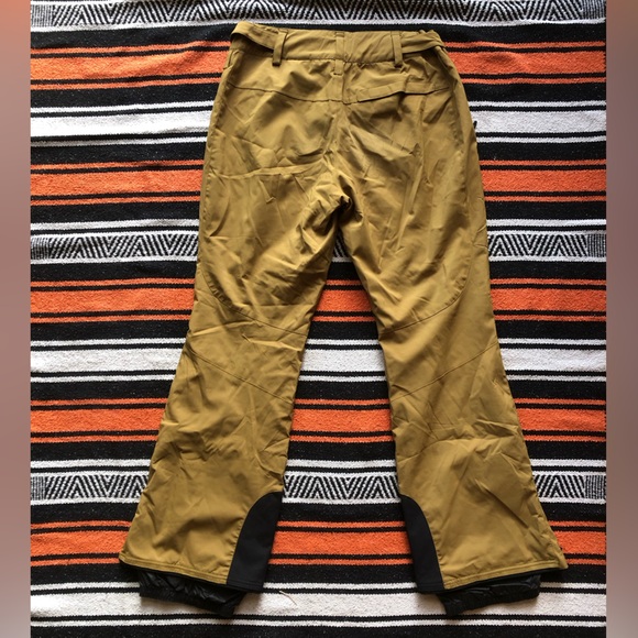 O'Neill Women's Mustard Brown Snow Pants - Picture 7 of 16